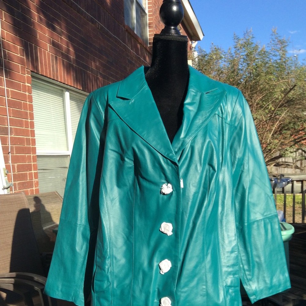 Brand New! Genuine Leather Coat